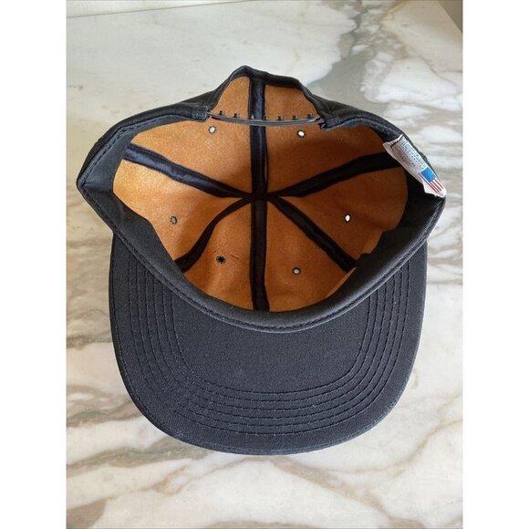 Vintage 1980's CAT Caterpillar Trucker Hat Cap Made in USA Snapback - Picture 3 of 7